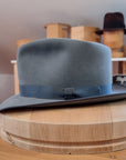 PLAYBOY FEDORA | BEAVER HUNDRED | EMERALD GRAY COLOR | SIZE 57, US 7 1/8