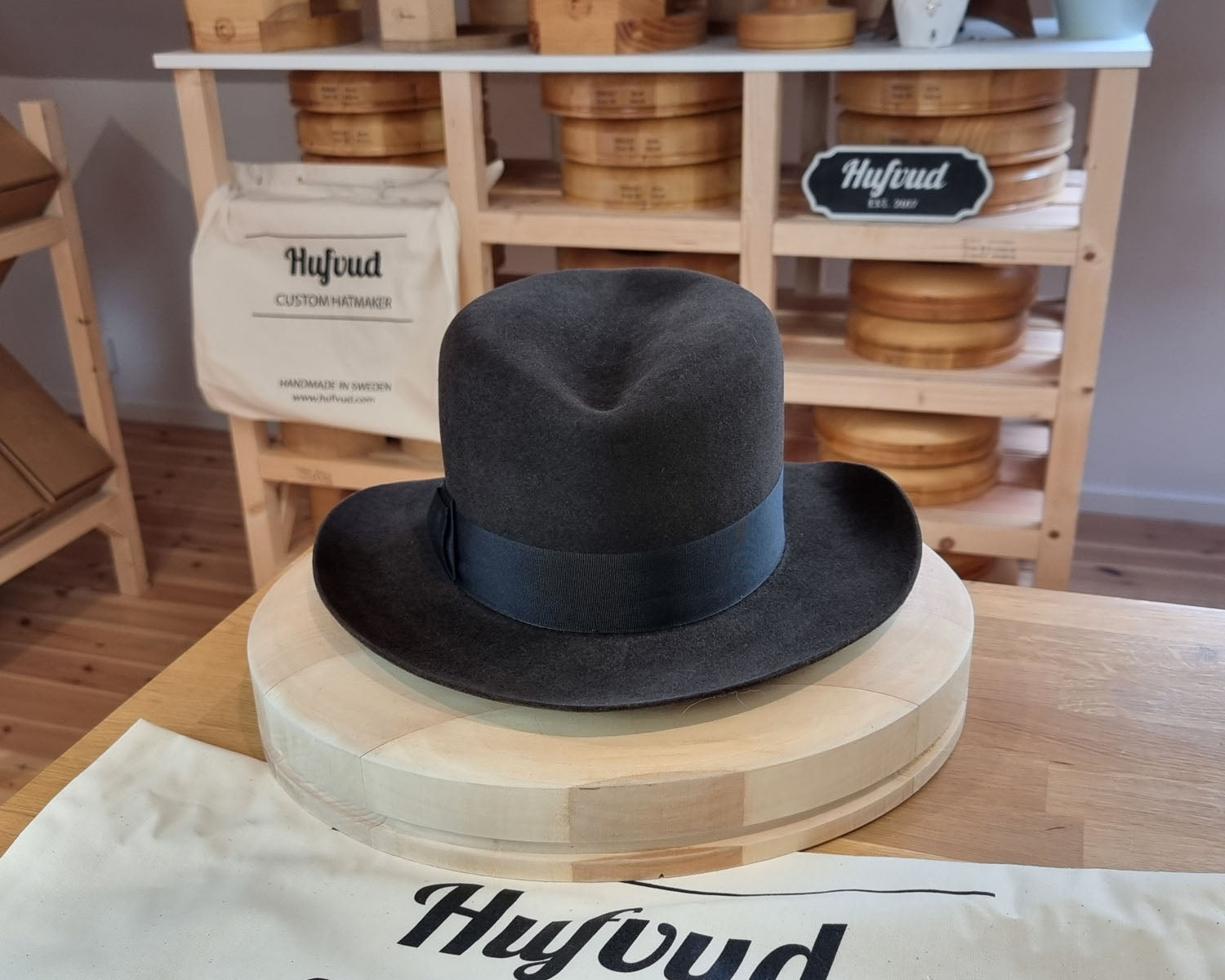 LEIFUR Adventure FEDORA | NUTRIA | ESPRESSO COLOR | SIZE 59, US 7 3/8