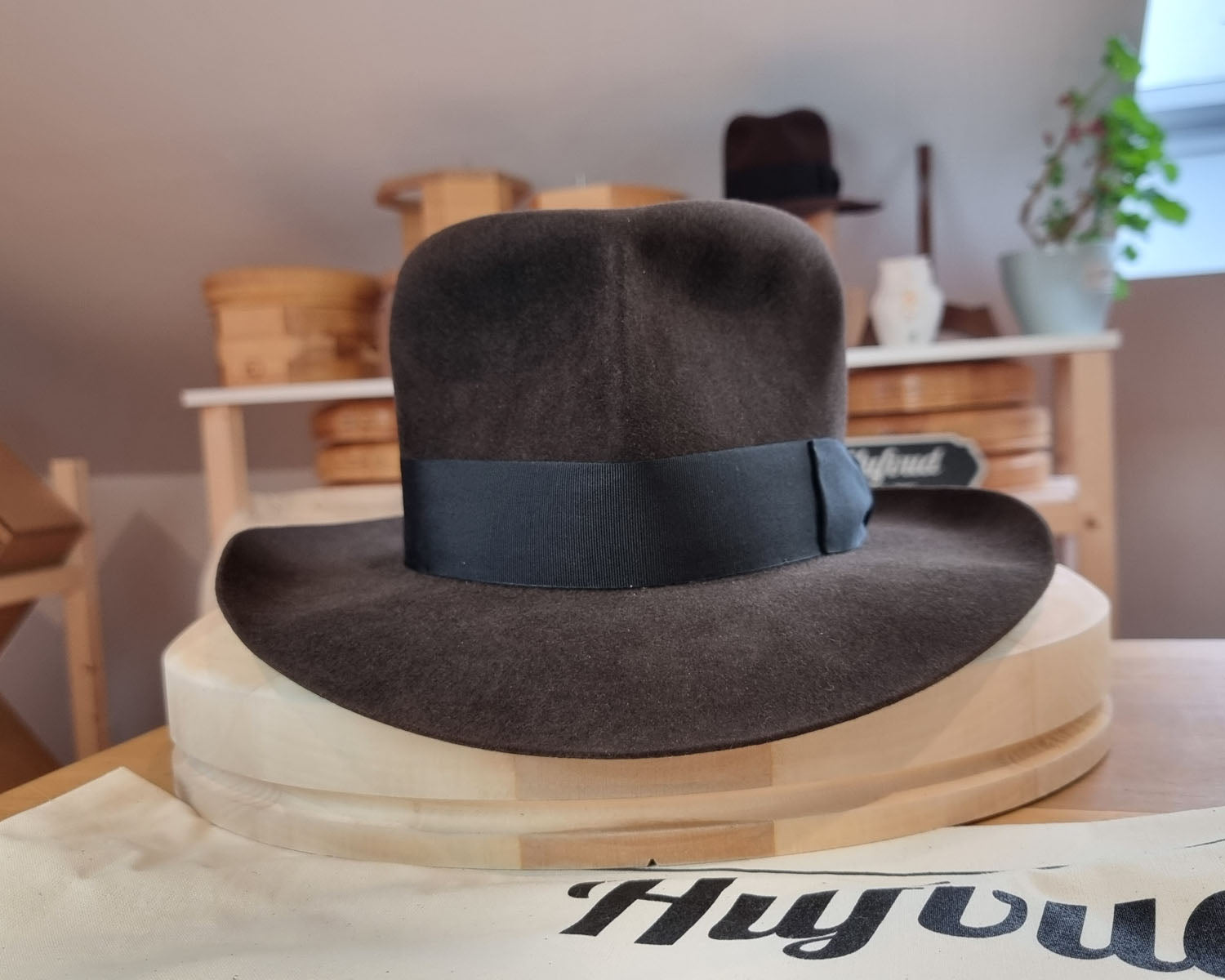 LEIFUR Adventure FEDORA | NUTRIA | ESPRESSO COLOR | SIZE 59, US 7 3/8