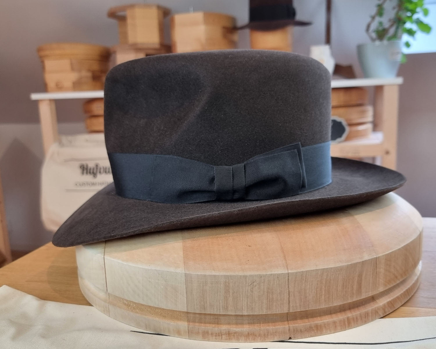 LEIFUR Adventure FEDORA | NUTRIA | ESPRESSO COLOR | SIZE 59, US 7 3/8