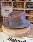 WHIPPET FEDORA | BEAVER FIFTY | DUSTY ROSE COLOR | SIZE 61, US 7 5/8