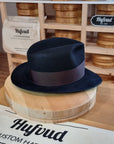 FLOKI FEDORA | BEAVER HUNDRED | DARK NAVY COLOR | SIZE 60, US 7 1/2