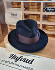 FLOKI FEDORA | BEAVER HUNDRED | DARK NAVY COLOR | SIZE 60, US 7 1/2