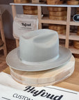 OPEN ROAD HAT | BEAVER HUNDRED | SILVERBELLY COLOR | SIZE 61, US 7 5/8