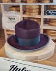 WHIPPET FEDORA | LIMITED EDITION | BEAVER HUNDRED | PLUM COLOR | SIZE 60, US 7 1/2