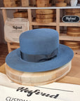 ASTRAL WESTERN HAT | 100X NUTRIA WESTERN WEIGHT | COBALT COLOR | SIZE 59, US 7 3/8