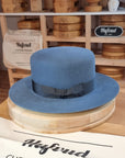 ASTRAL WESTERN HAT | 100X NUTRIA WESTERN WEIGHT | COBALT COLOR | SIZE 59, US 7 3/8