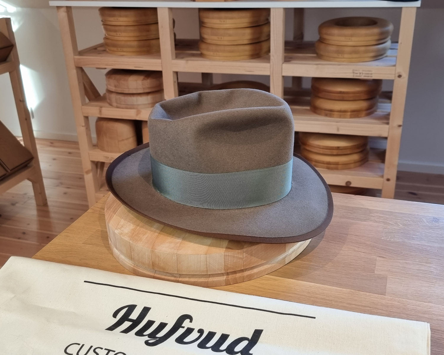 WHIPPET FEDORA | BEAVER FIFTY | WHISKEY COLOR | SIZE 59, US 7 3/8