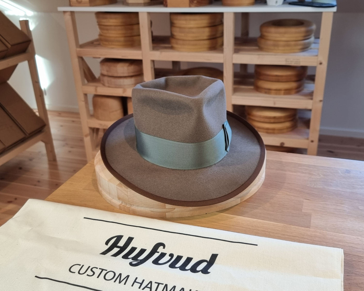 WHIPPET FEDORA | BEAVER FIFTY | WHISKEY COLOR | SIZE 59, US 7 3/8