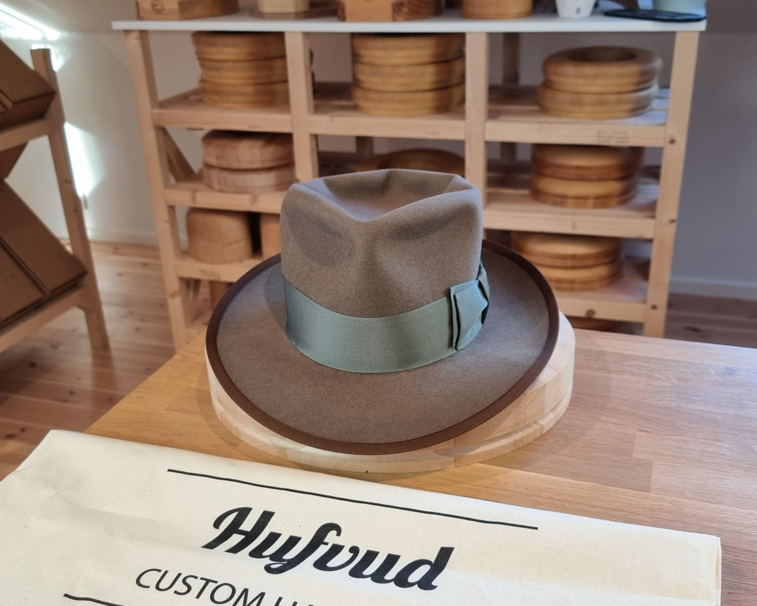 WHIPPET FEDORA | BEAVER FIFTY | WHISKEY COLOR | SIZE 59, US 7 3/8