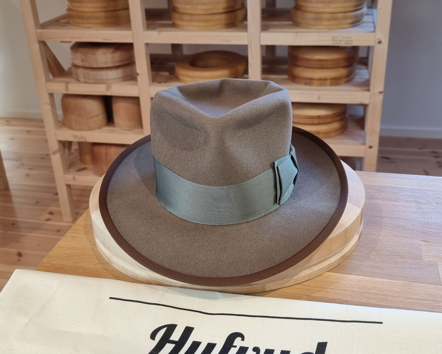 WHIPPET FEDORA | BEAVER FIFTY | WHISKEY COLOR | SIZE 59, US 7 3/8