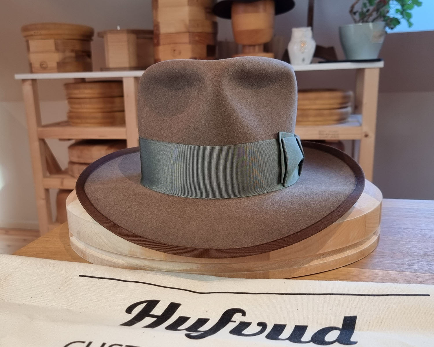 WHIPPET FEDORA | BEAVER FIFTY | WHISKEY COLOR | SIZE 59, US 7 3/8