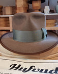 WHIPPET FEDORA | BEAVER FIFTY | WHISKEY COLOR | SIZE 59, US 7 3/8