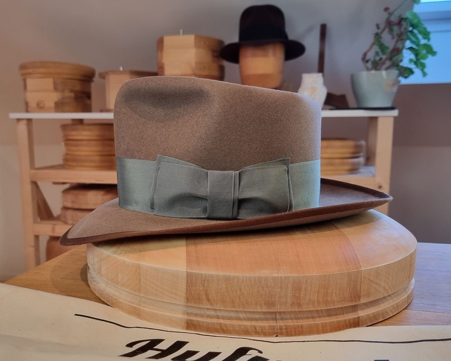 WHIPPET FEDORA | BEAVER FIFTY | WHISKEY COLOR | SIZE 59, US 7 3/8