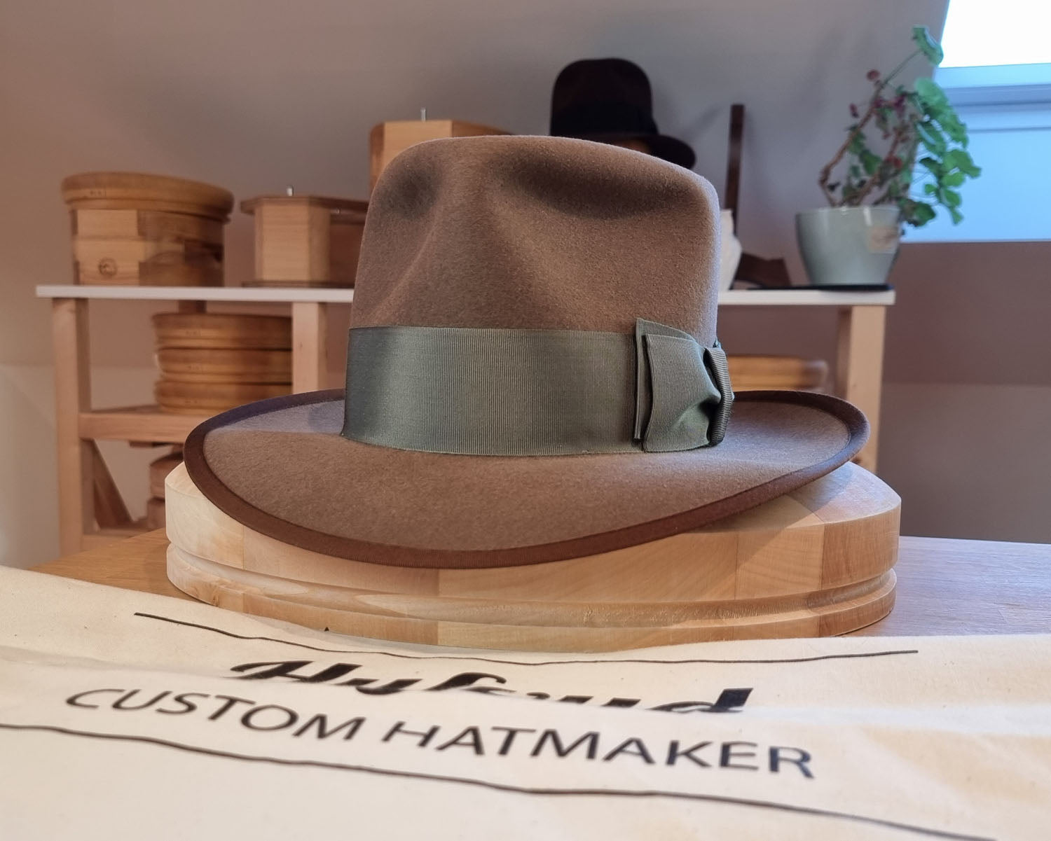 WHIPPET FEDORA | BEAVER FIFTY | WHISKEY COLOR | SIZE 59, US 7 3/8