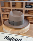 WHIPPET FEDORA | RABBIT & HARE DELUXE BLEND | DRIFTWOOD COLOR | SIZE 58, US 7 1/4