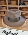 WHIPPET FEDORA | RABBIT & HARE DELUXE BLEND | DRIFTWOOD COLOR | SIZE 58, US 7 1/4