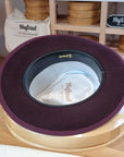 WHIPPET FEDORA | RABBIT & HARE DELUXE BLEND | PLUM COLOR | SIZE 60, US 7 1/2