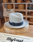 LEIFUR Lucky FEDORA | NUTRIA | PLAYA COLOR | SIZE 58, US 7 1/4