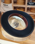 WHIPPET FEDORA | 50X BEAVER BLEND | BLACK | SIZE 62, US 7 3/4