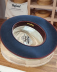 WHIPPET FEDORA | RABBIT & HARE DELUXE BLEND | OCEAN COLOR | SIZE 61, US 7 5/8