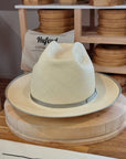OPEN ROAD HAT | HAND WOVEN ECUADORIAN STRAW | NATURAL COLOR | CUENCA GRADE TWELVE | SIZE 61, US 7 5/8
