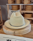 OPEN ROAD HAT | HAND WOVEN ECUADORIAN STRAW | NATURAL COLOR | CUENCA GRADE TWELVE | SIZE 61, US 7 5/8
