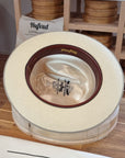 OPEN ROAD HAT | HAND WOVEN ECUADORIAN STRAW | NATURAL COLOR | CUENCA GRADE TWELVE | SIZE 61, US 7 5/8