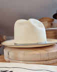 OPEN ROAD HAT | HAND WOVEN ECUADORIAN STRAW | NATURAL COLOR | CUENCA GRADE TWELVE | SIZE 61, US 7 5/8