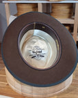 WHIPPET FEDORA | RABBIT & HARE DELUXE BLEND | SABLE BROWN COLOR | SIZE 60, US 7 1/2
