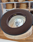 WHIPPET FEDORA | RABBIT & HARE DELUXE BLEND | SABLE BROWN COLOR | SIZE 60, US 7 1/2