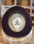 BOGART Maltese Falcon FEDORA | RABBIT & HARE DELUXE BLEND | PLUM COLOR | SIZE 59, US 7 3/8