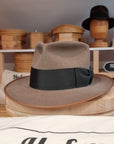RAGNAR FEDORA | BEAVER FIFTY | WHISKEY COLOR | SIZE 58, US 7 1/4