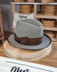CAGNEY FEDORA | BEAVER FIFTY | STONE COLOR | SIZE 59, US 7 3/8