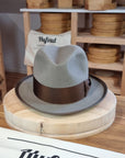 CAGNEY FEDORA | BEAVER FIFTY | STONE COLOR | SIZE 59, US 7 3/8
