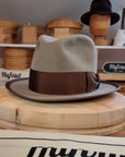 CAGNEY FEDORA | BEAVER FIFTY | STONE COLOR | SIZE 59, US 7 3/8