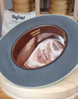 BOGART FEDORA | BEAVER HUNDRED | EMERALD GRAY COLOR | SIZE 58, US 7 1/4