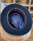 BOGART FEDORA | BEAVER HUNDRED | DARK NAVY BLUE COLOR | SIZE 59, US 7 3/8