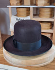 OPEN CROWN WHIPPET FEDORA | BEAVER HUNDRED | OXBLOOD COLOR | SIZE 61, US 7 5/8