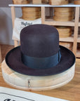 OPEN CROWN WHIPPET FEDORA | BEAVER HUNDRED | OXBLOOD COLOR | SIZE 61, US 7 5/8
