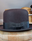 OPEN CROWN WHIPPET FEDORA | BEAVER HUNDRED | OXBLOOD COLOR | SIZE 61, US 7 5/8