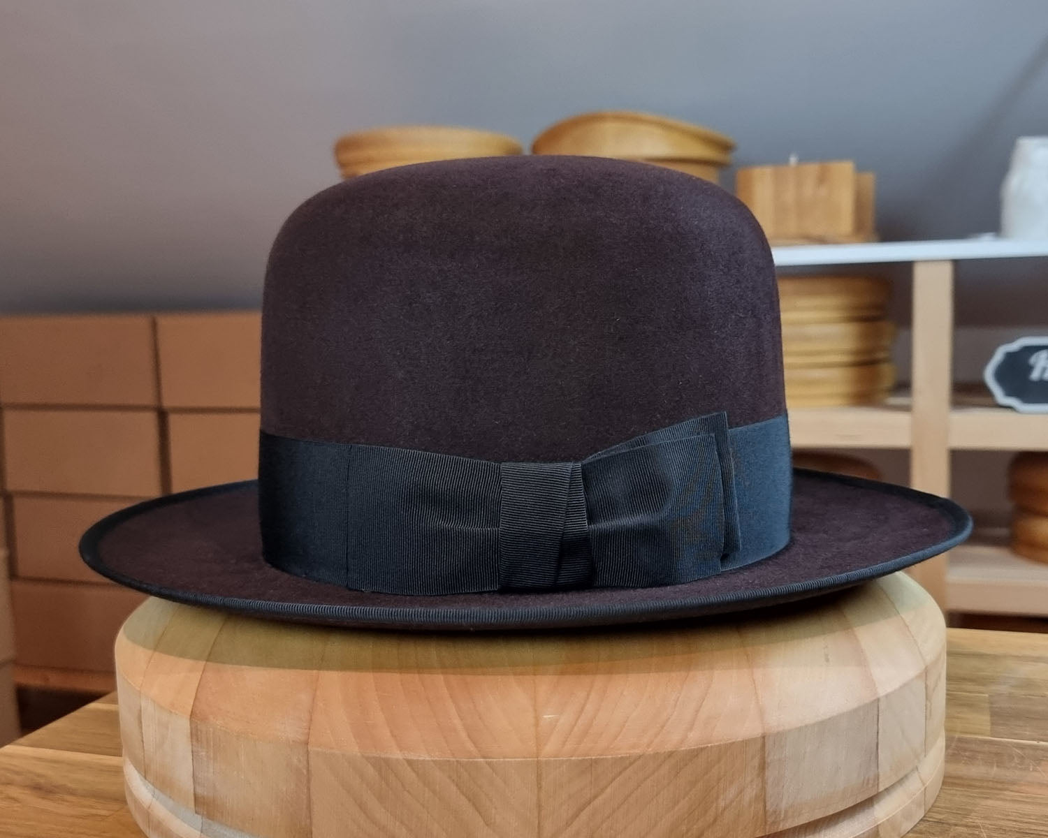 OPEN CROWN | BEAVER FIFTY | VINTAGE STYLE OVAL BLOCK | MULTIPLE SIZE AVAILABLE