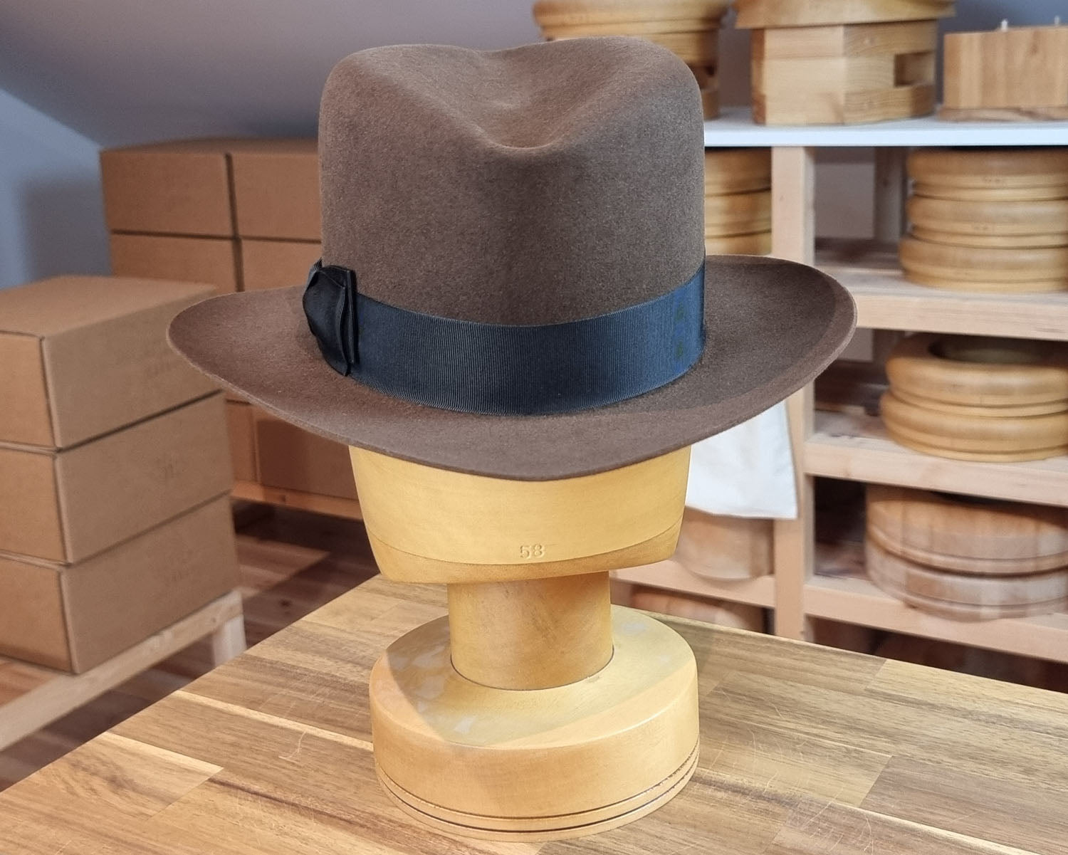 LEIFUR Lucky FEDORA | RABBIT &amp; HARE DELUXE BLEND  | MULTIPLE SIZE AVAILABLE