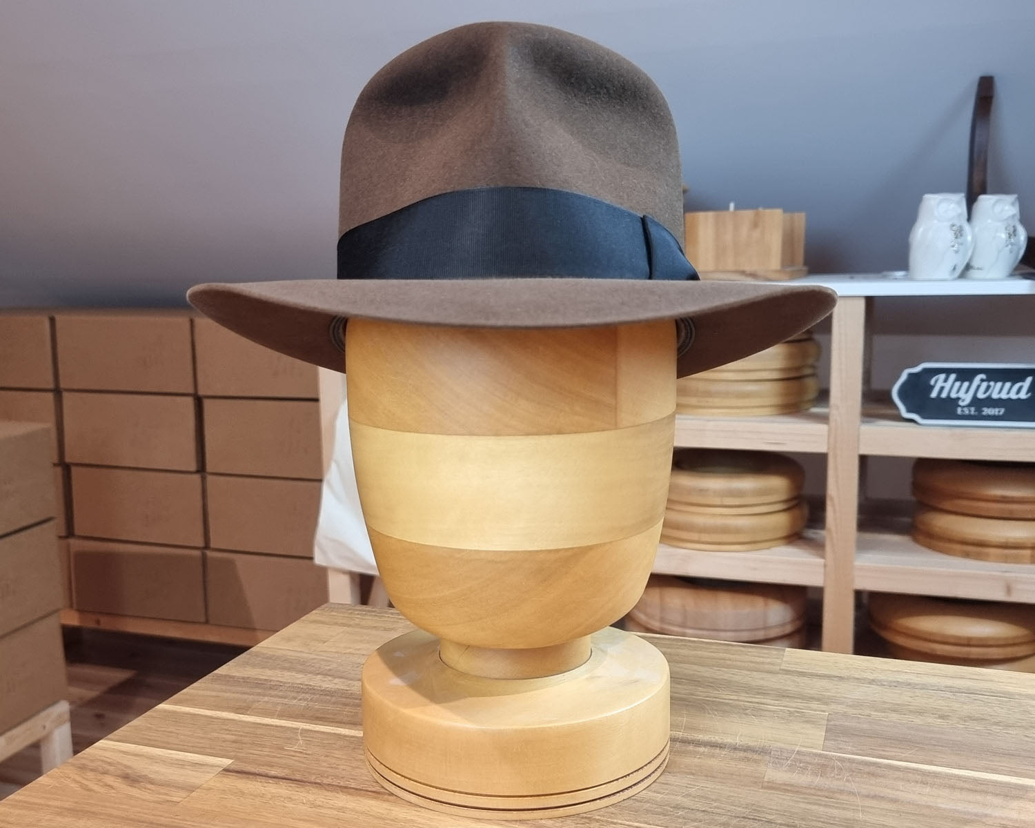 LEIFUR Lucky FEDORA | RABBIT &amp; HARE DELUXE BLEND  | MULTIPLE SIZE AVAILABLE