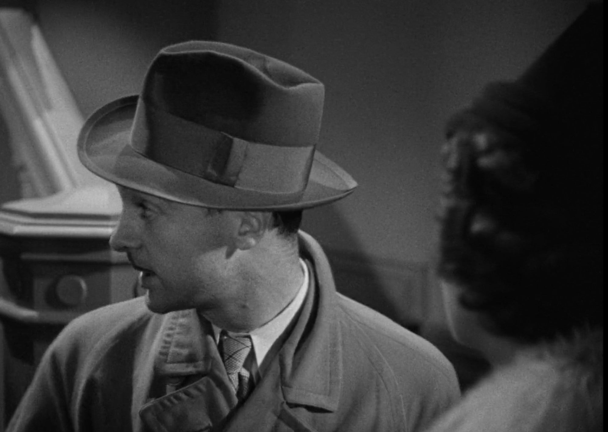 ABRAMS 'Thin Man 1936' | BEAVER FIFTY | OLIVE GREEN COLOR | SIZE 59, US 7 3/8 - Hufvud