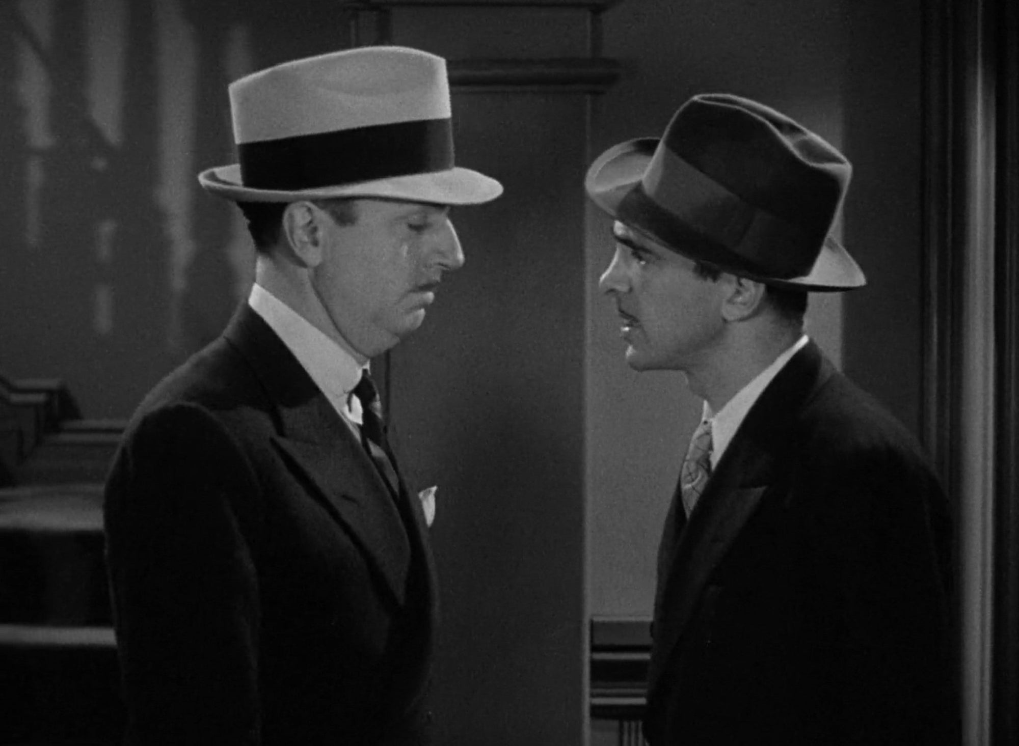 ABRAMS 'Thin Man 1936' | BEAVER FIFTY | OLIVE GREEN COLOR | SIZE 59, US 7 3/8 - Hufvud