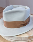 BOGART FEDORA | 100X BEAVER | SILVERBELLY COLOR | SIZE 60, US 7 1/2
