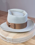 BOGART FEDORA | 100X BEAVER | SILVERBELLY COLOR | SIZE 60, US 7 1/2