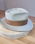 BOGART FEDORA | 100X BEAVER | SILVERBELLY COLOR | SIZE 60, US 7 1/2