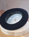 BOGART FEDORA | 50X BEAVER BLEND | BLACK |  SIZE 58, US 7 1/4